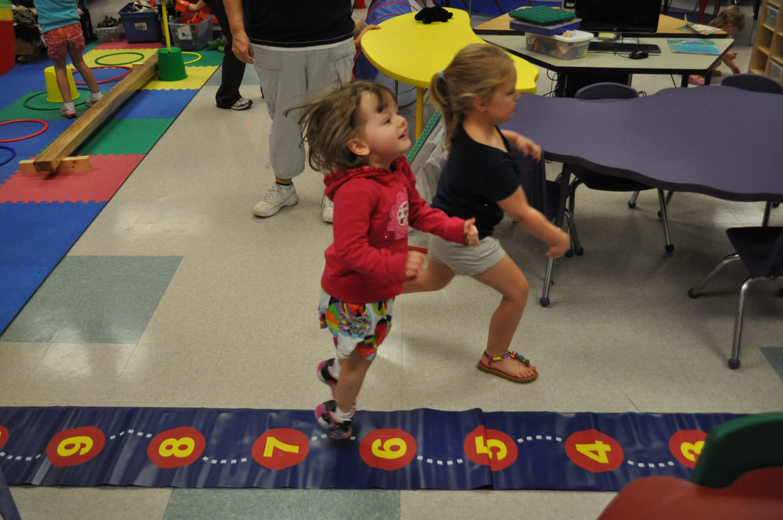 Image children participating in active play